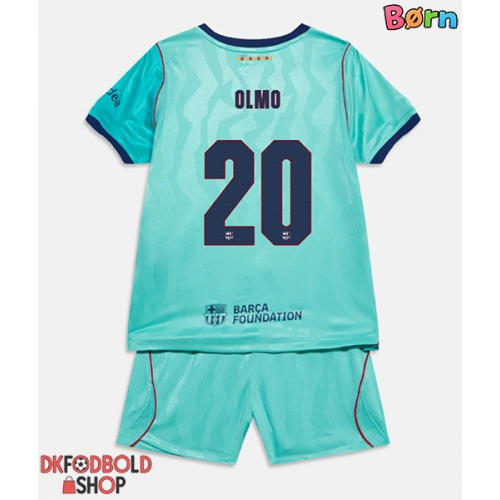 Barcelona Dani Olmo #20 Tredje trøje Børn 2026-27 Kort ærmer (+ korte bukser)